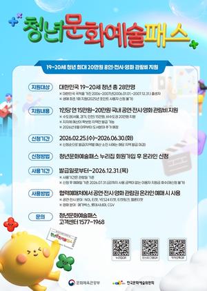 ��â��, ��2026�� û�⹮ȭ�����н��� 25�Ϻ��� ����