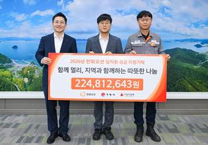 ��ȭ����(��), ������ ������ȸ�� ������ ���� 2�� 2,400������ ��Ź